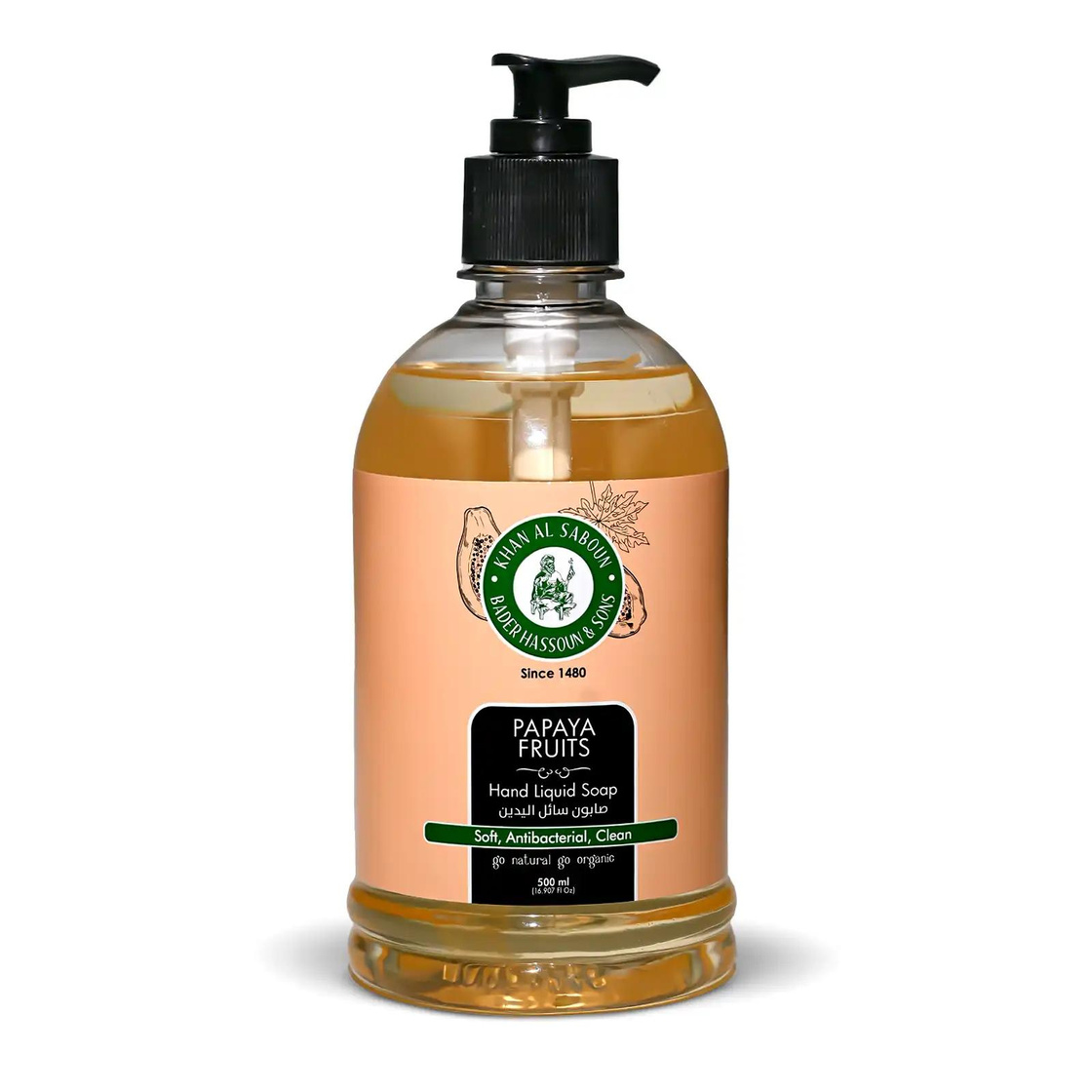 Savon liquide Papaye (500 ml)