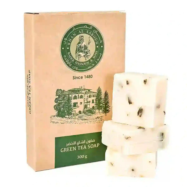 Soap / Jabón — Green Tea Soap 6-Pack (300g)